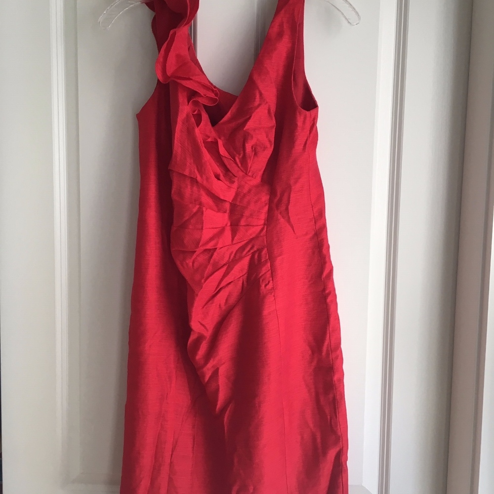 Nanette Lepore Fitted Red Dress